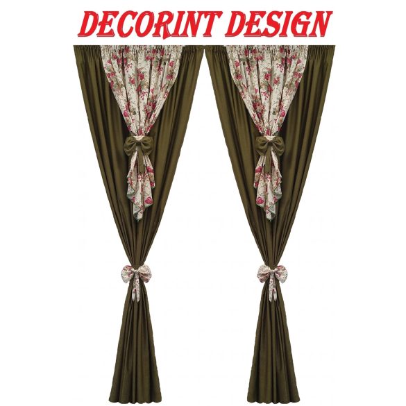 Set 2 draperii DECORINT pe rejansa (COD:DR.79)