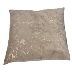   Perna decor umpluta Decorint (P30), catifea bej cu insertii, dimensiuni: 40 x 40 cm