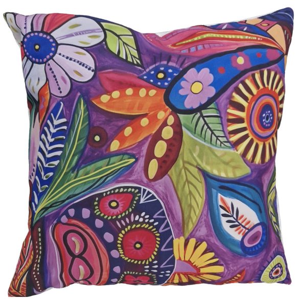 Perna decor umpluta Decorint (P27), Multicolor, dimensiuni: 45 x 45 cm