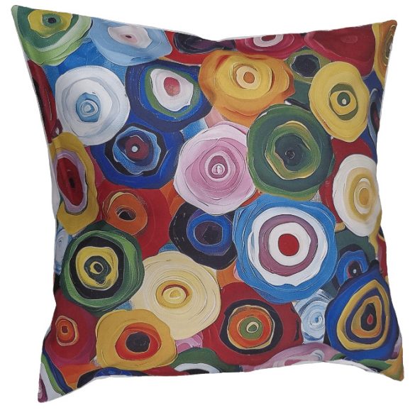 Perna decor umpluta Decorint (P17), Multicolor, dimensiuni: 45 x 45 cm